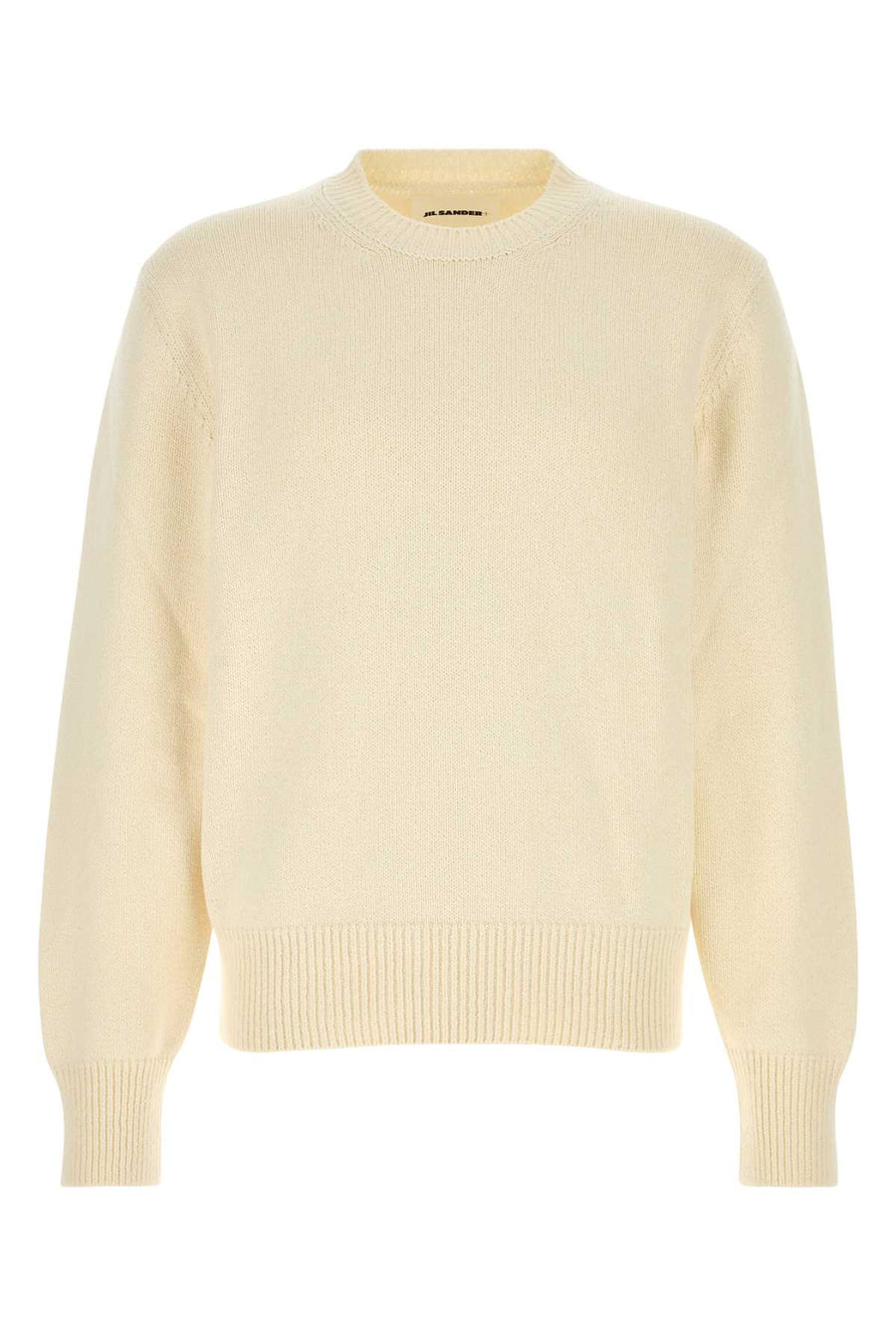 Jil Sander 100% Cotton sweater in beige