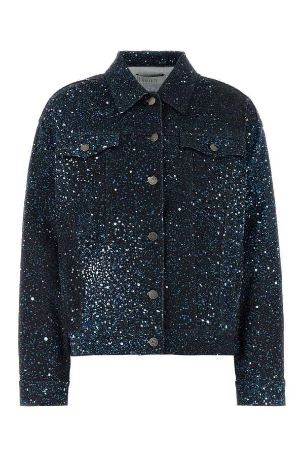 Giuseppe Di Morabito 97% Cotton jacket in navy