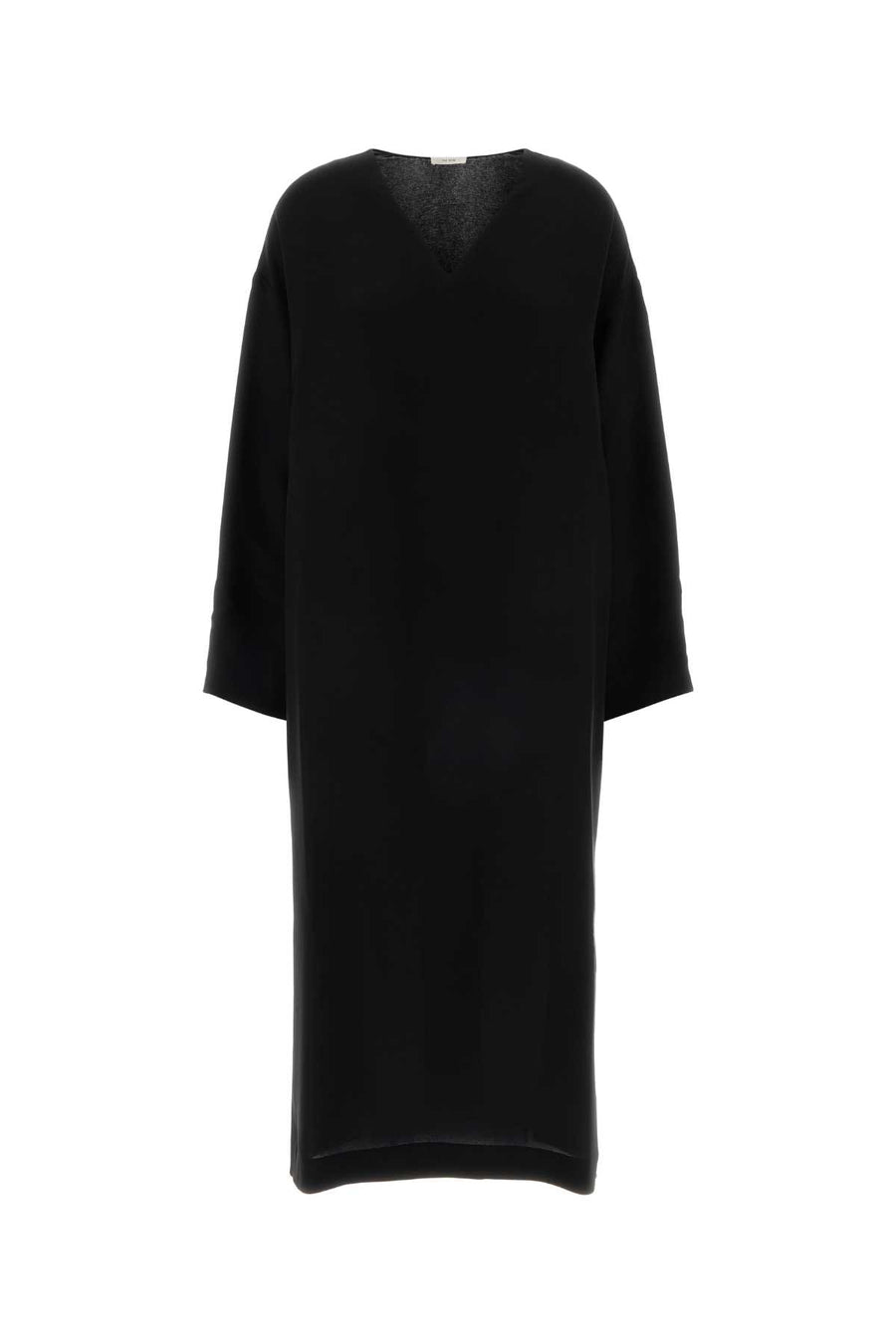 The Row Dress 100% Silk dress in black