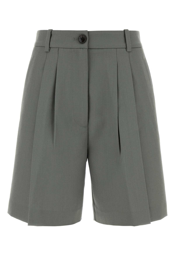 Anine Bing 52% Polyester bermuda in gray