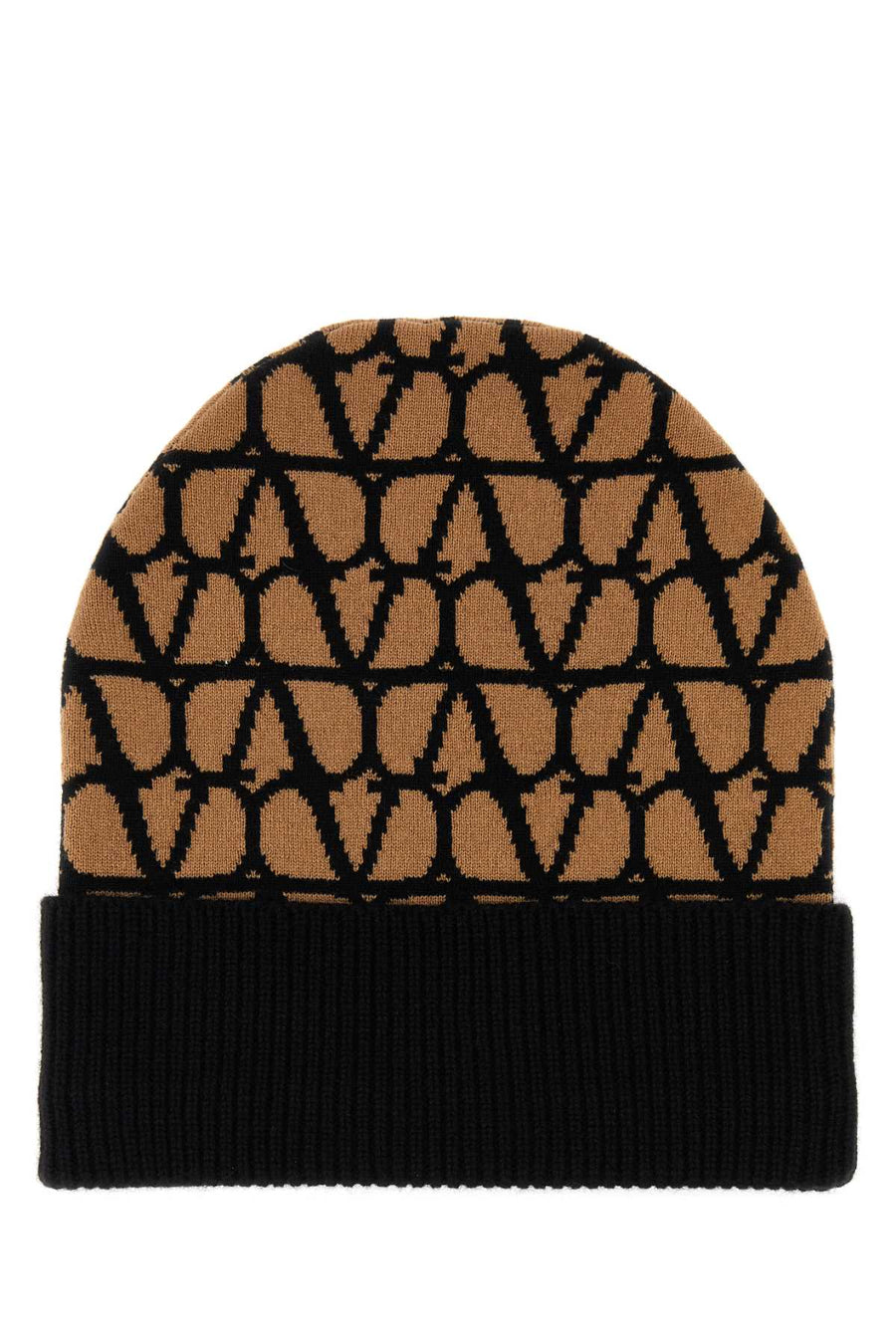 Valentino Garavani 3W2HB01KYXY 100% Cashmere beanie in beige