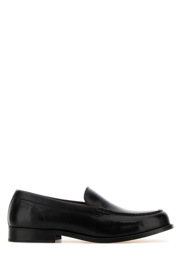 A.P.C. Mocassins Exterior: 100% Leather loafer in black