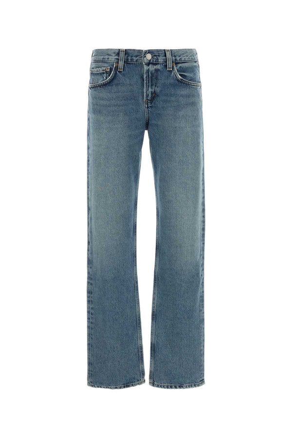 Agolde Dwtw 100% Regenerative Cotton jeans in blue