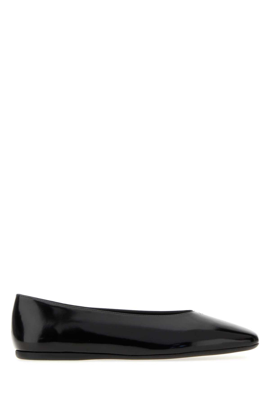 Prada Exterior: 100% Leather ballet flat in black