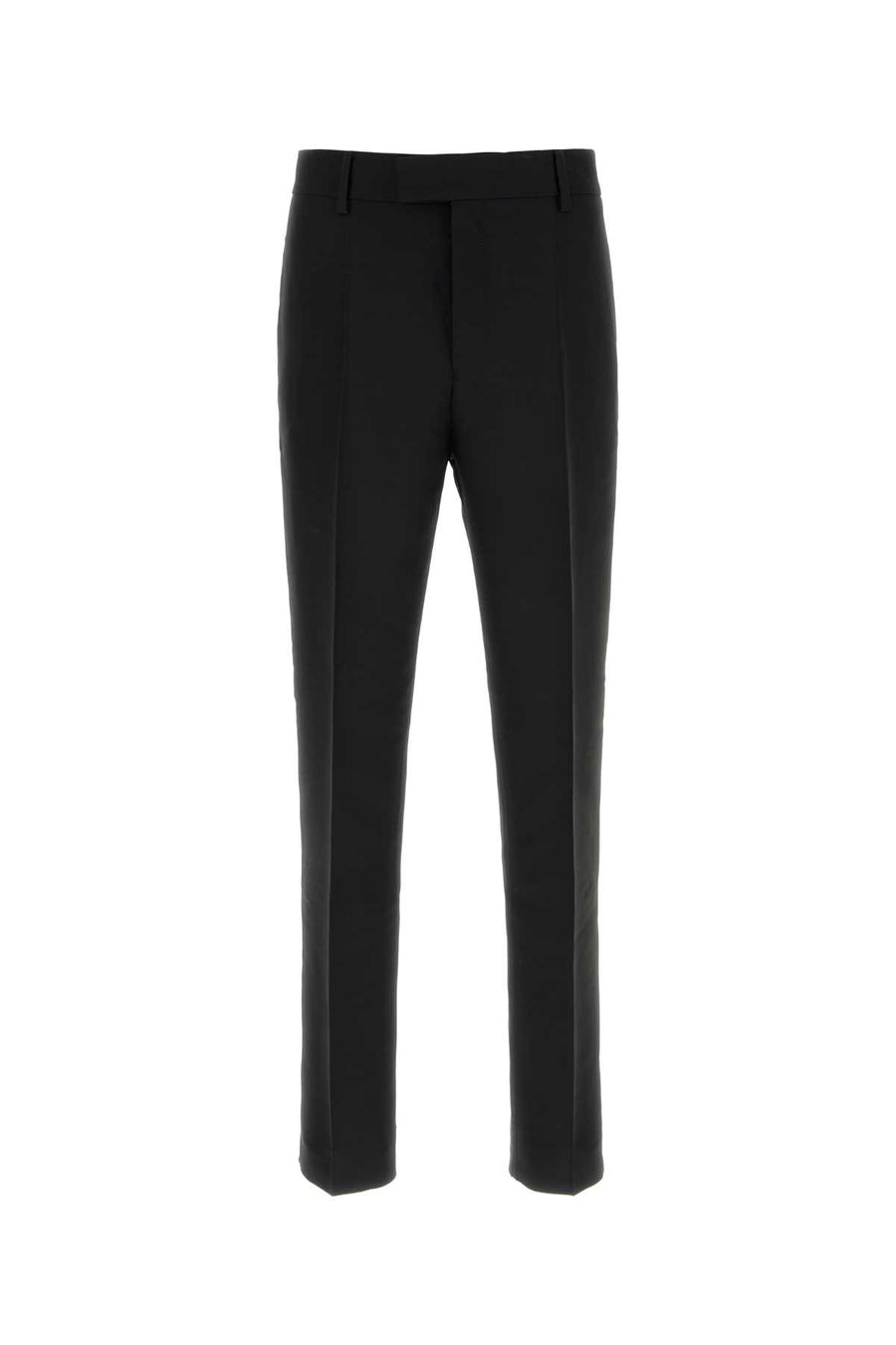 Ferragamo Nero 73% Viscose trousers in black