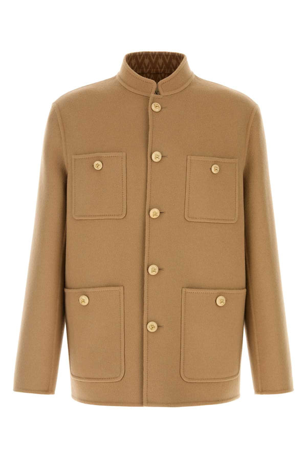 Valentino Garavani Toute 99% Virgin Wool jacket in beige