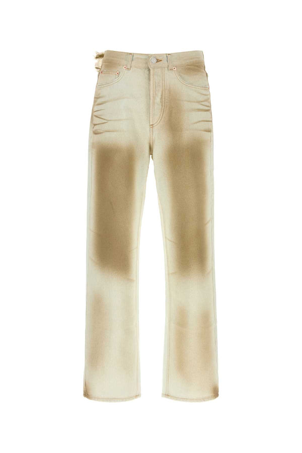 Magliano Flattone 100% Cotton jeans in beige