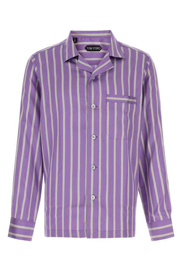 Tom Ford 100% Silk shirt in purple