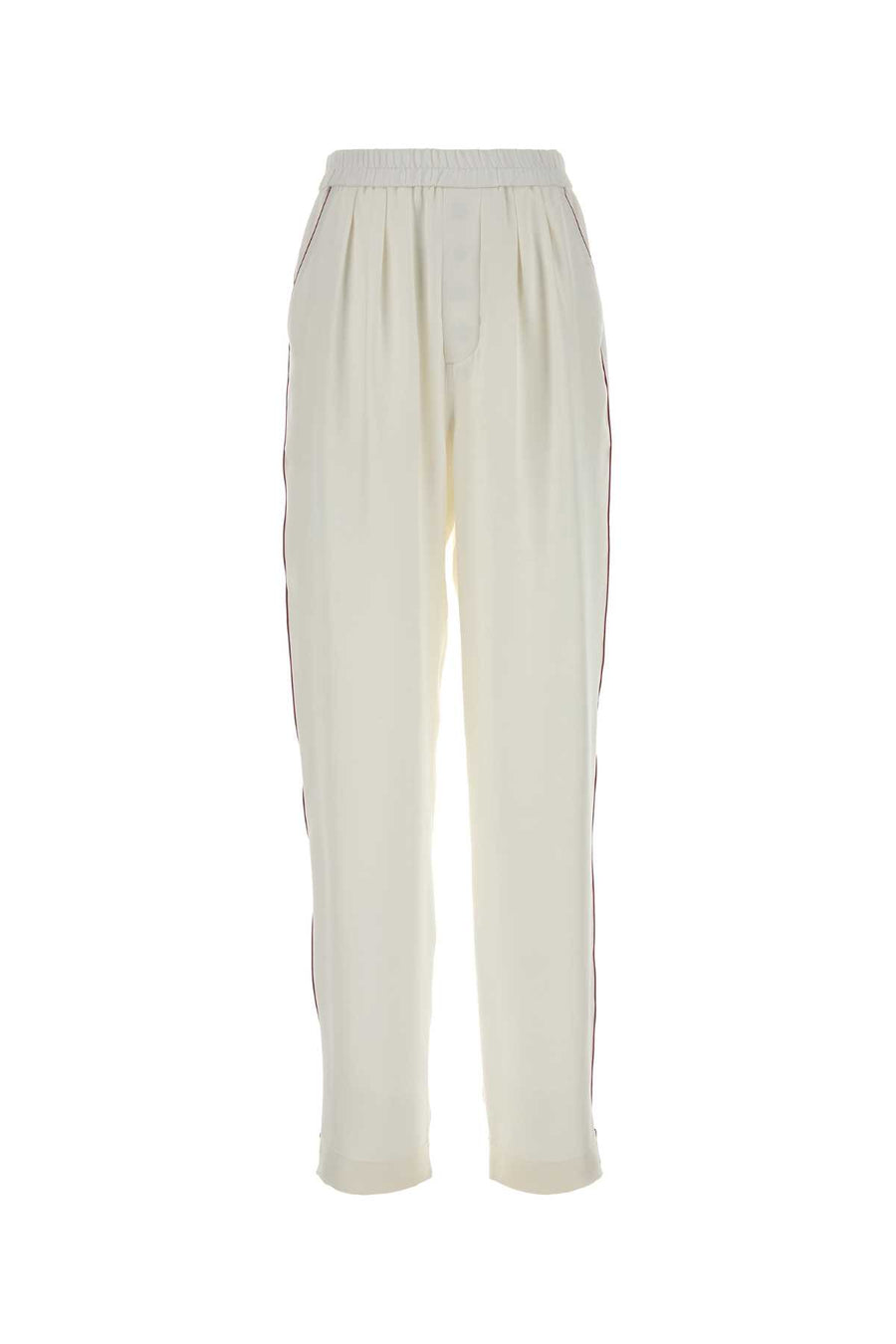 Tom Ford 100% Silk trousers in white