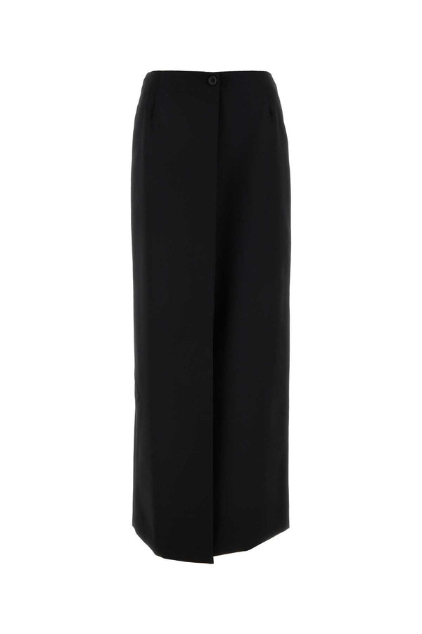 Givenchy 77% Virgin wool skirt in black