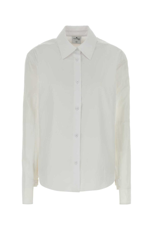 Courreges Shirt 100% Cotton shirt in white