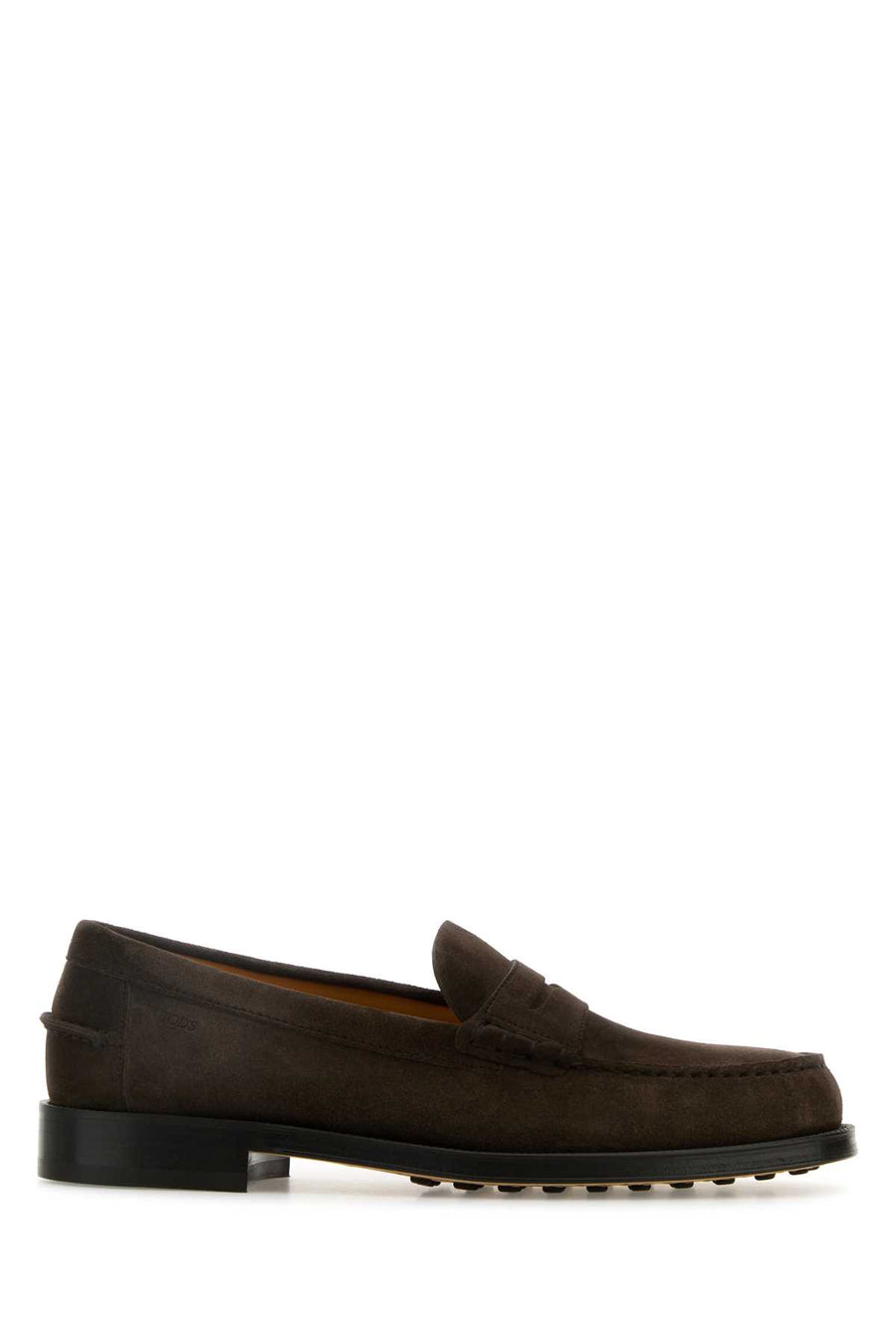 Tod's Exterior: 100% Suede; Interior: 100% Leather; Sole: Leather and Rubber loafer in brown