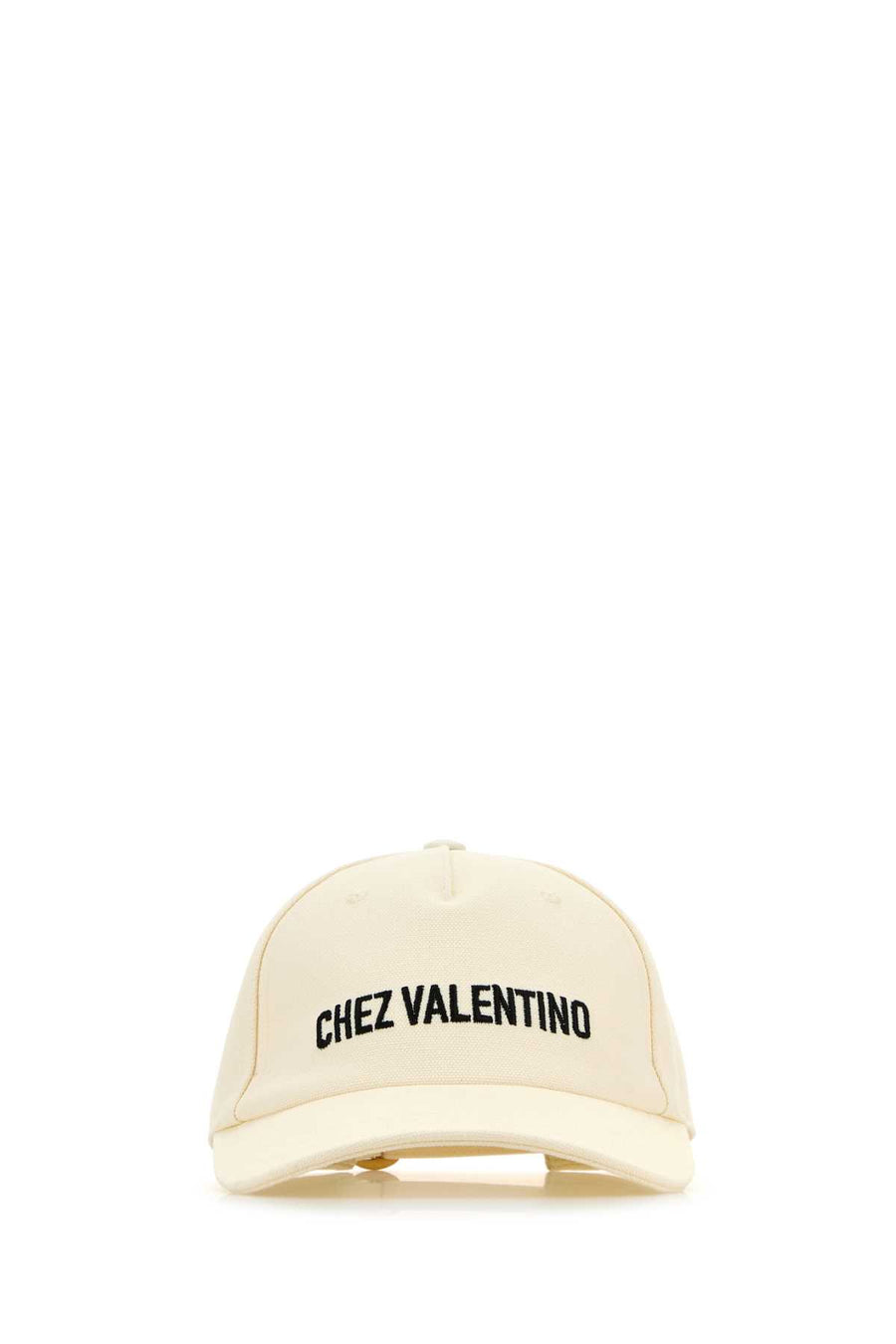 Valentino Garavani Chezmaison 100% Cotton baseball cap in beige