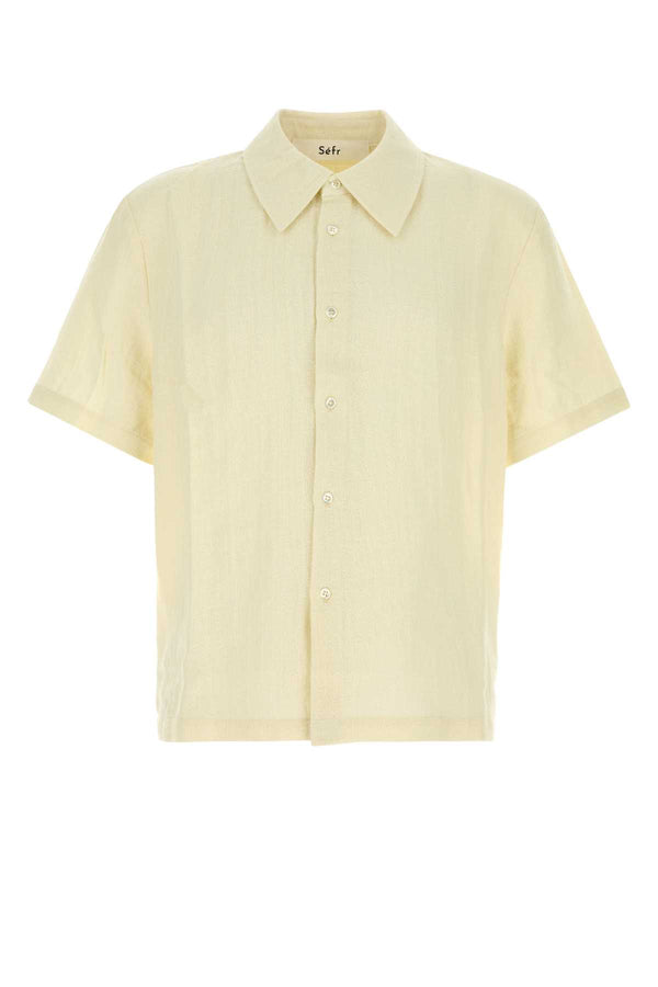 Sefr Shirt 50% Linen 50% Cotton shirt in beige