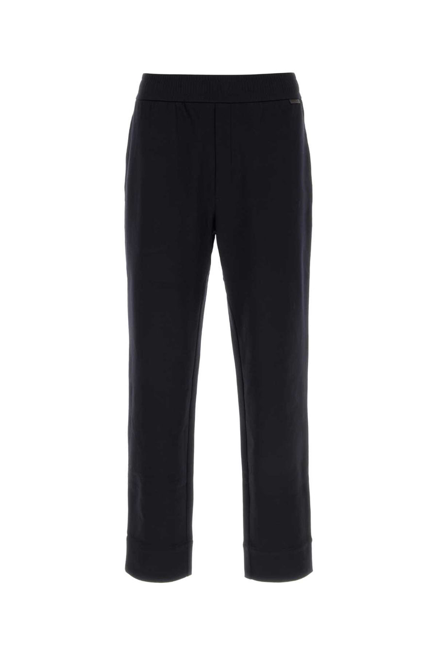 Moncler Bottoms 90% Cotton joggers in navy