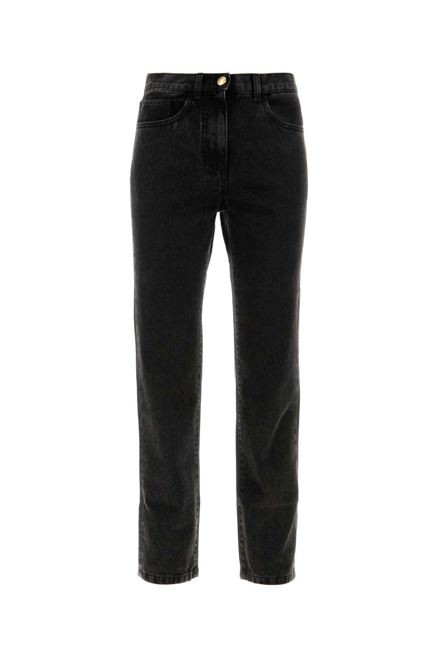 Palm Angels 100% Cotton jeans in black