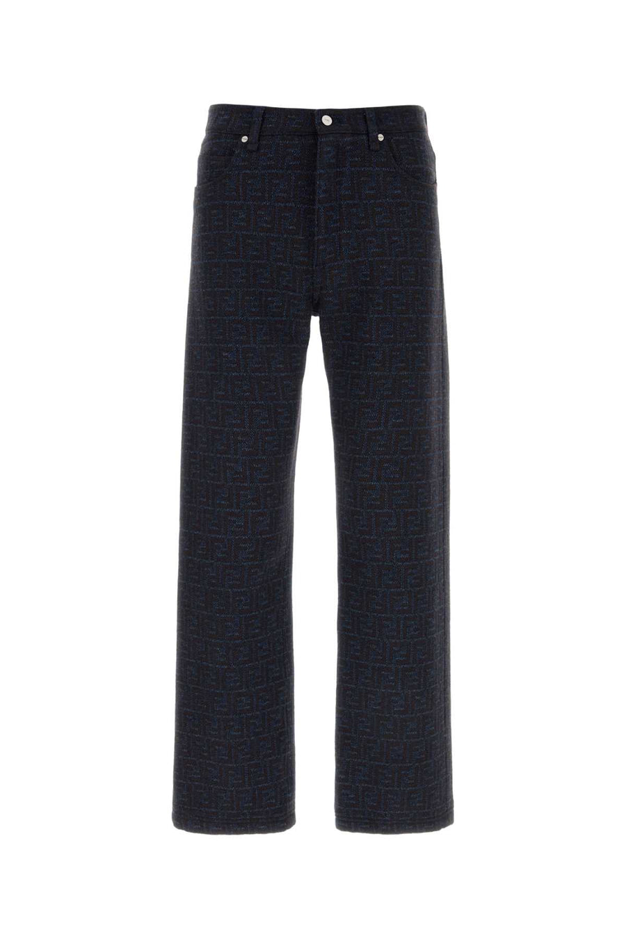 Fendi Fendi 63% Cotton trouser in navy