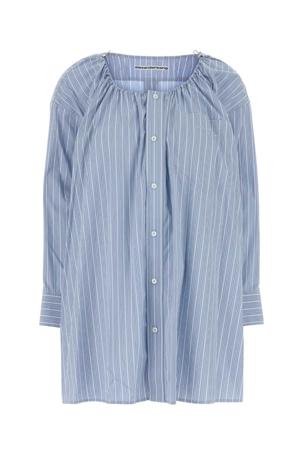 Alexander Wang 100% Cotton shirt dress in blue