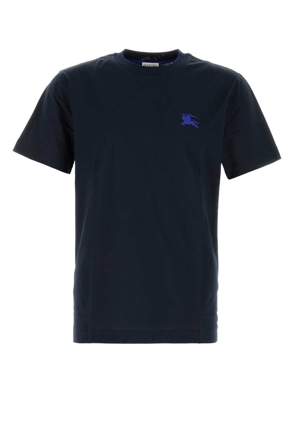 Burberry Exterior: 100% Cotton t-shirt in navy