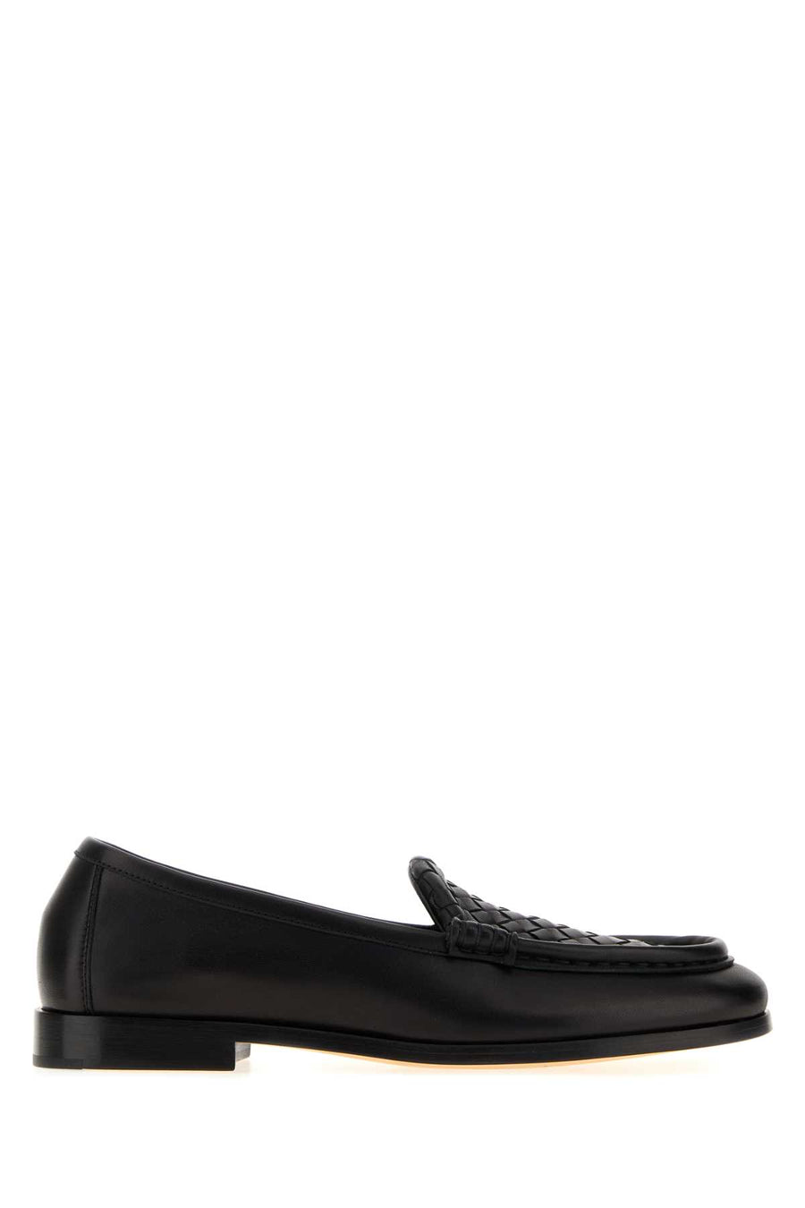 Bottega Veneta Nuovo Exterior: 100% Lamb; Interior: 100% Leather; Sole: Leather loafer in black