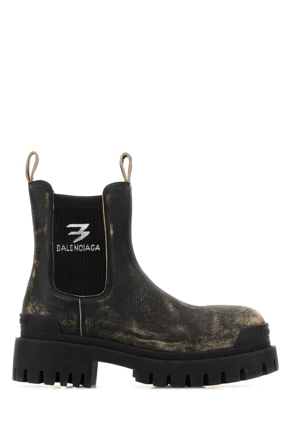 Balenciaga Chelsea Bull leather chelsea boot in black