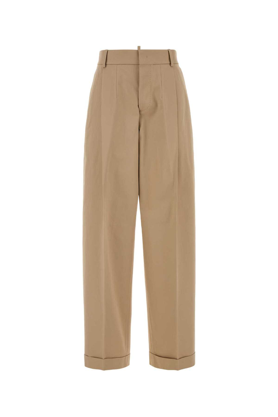 Dsquared2 Giant 100% Cotton trousers in beige