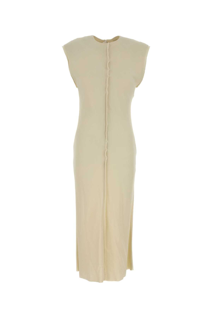 AMI Paris Dress Exterior: 99% Viscose 1% Elastane; Lining: 100% Polyester dress in beige