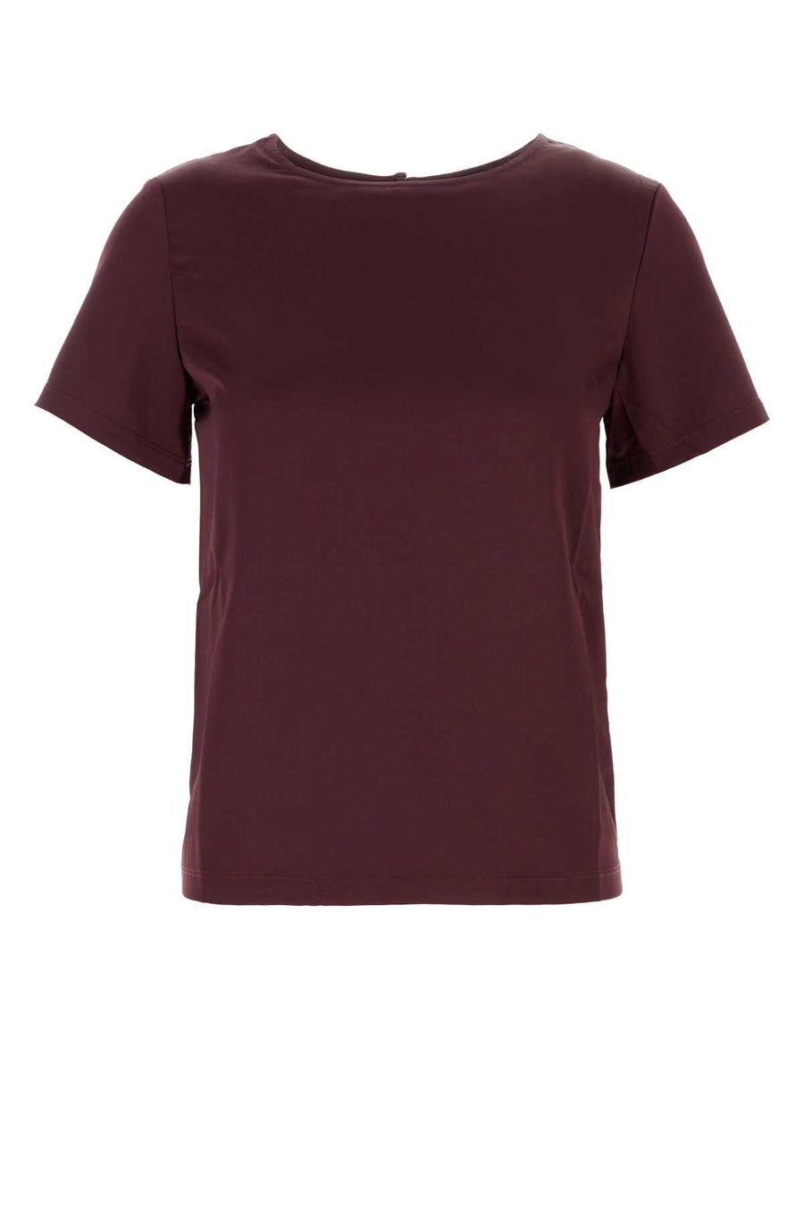 Weekend 100% Polyester t-shirt in burgundy
