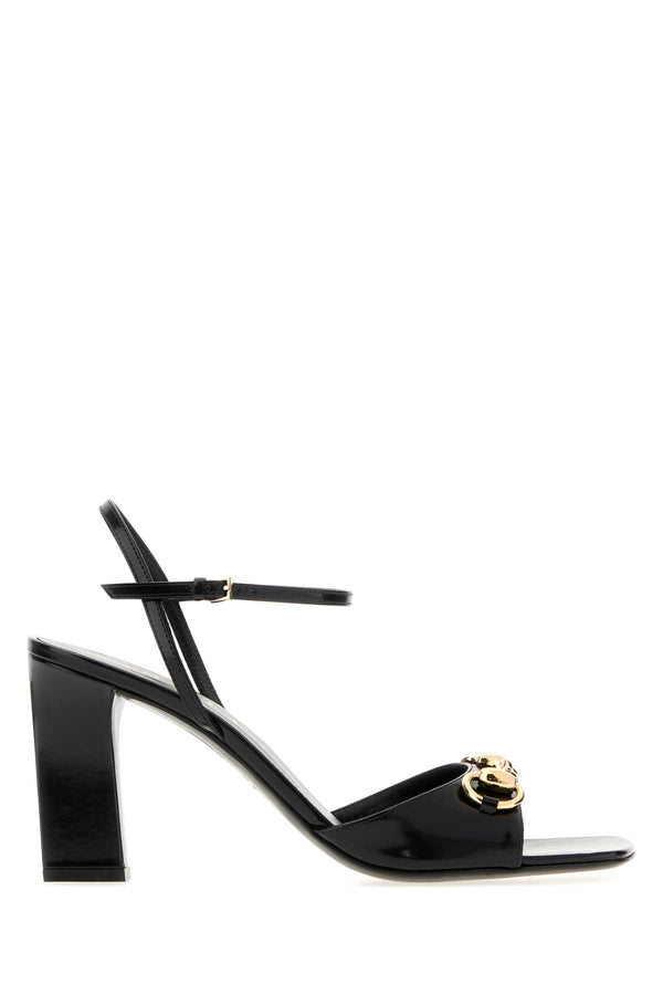 Gucci Calf Skin sandal in black