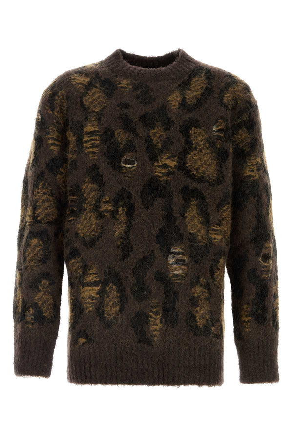 Junya Watanabe 45% Wool sweater in brown