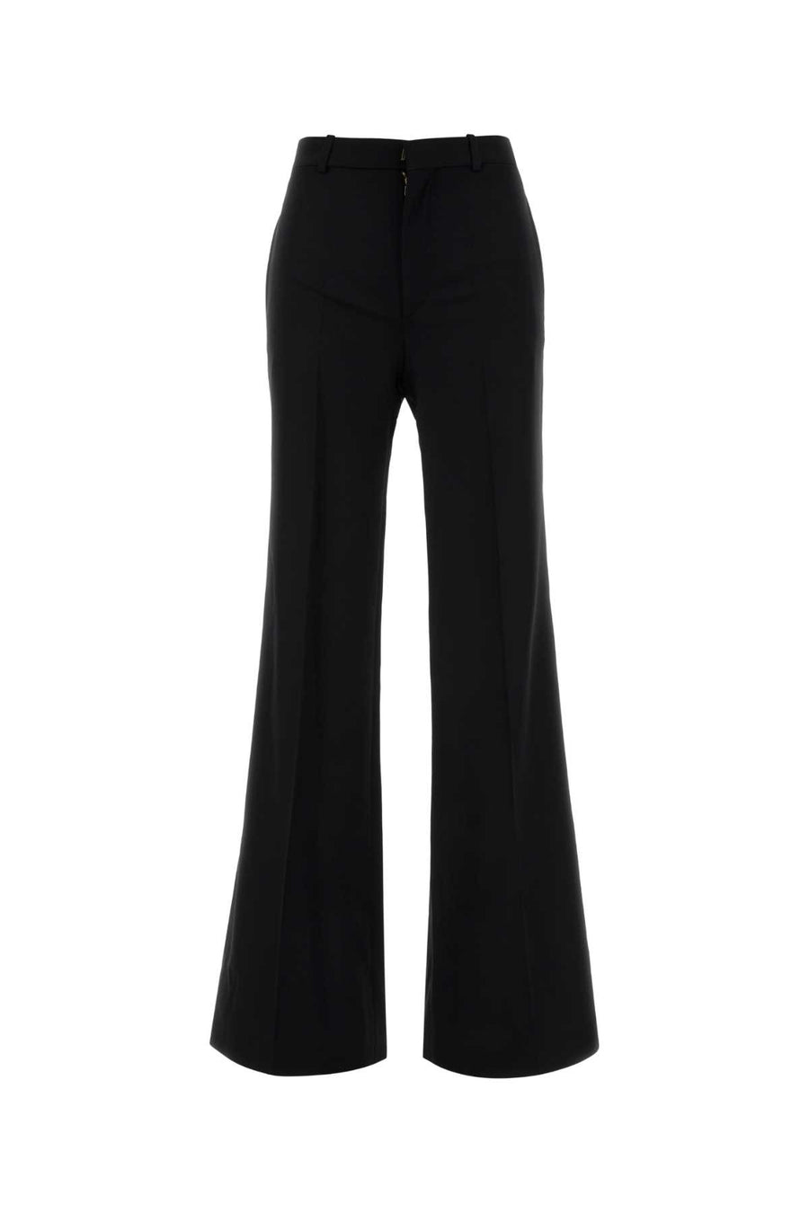 Chloé Outer shell: 100% virgin wool; Pocket lining: 100% cotton; Button: 100% horn trousers in black