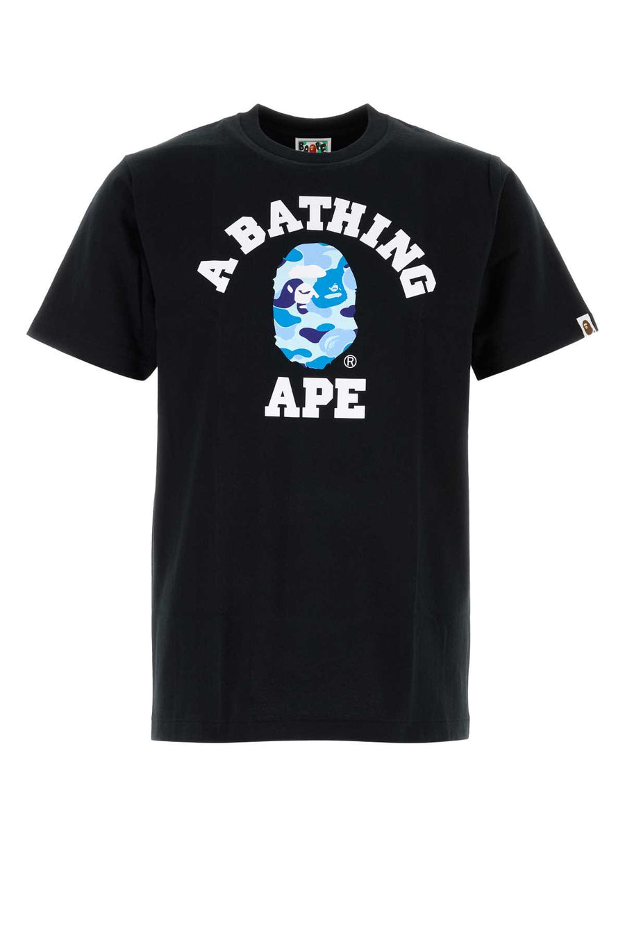 Bape Camo 100% Cotton t-shirt in black
