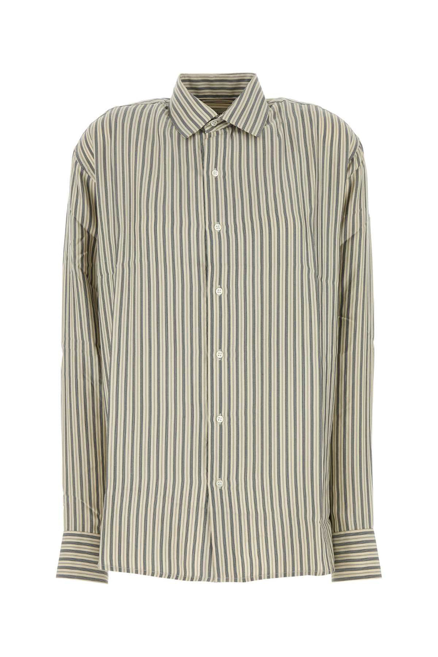 Le Kasha 100% Silk shirt in blue