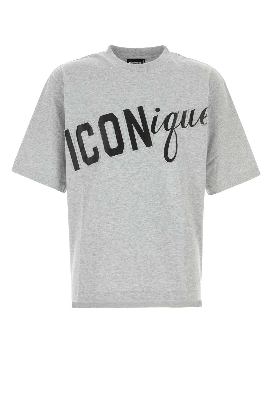 Dsquared2 Loose 100% Cotton t-shirt in gray