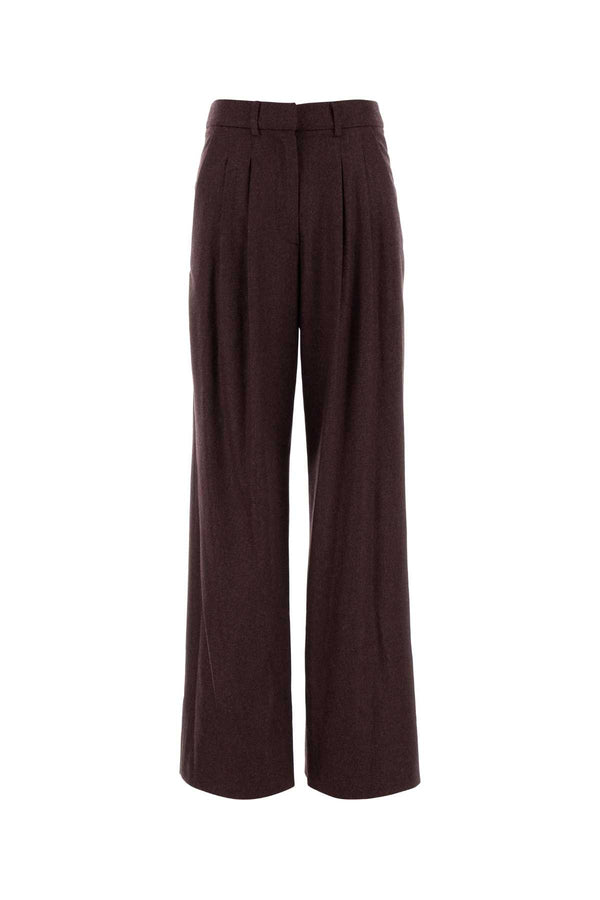 Pt Torino 90% Virgin wool trousers in red