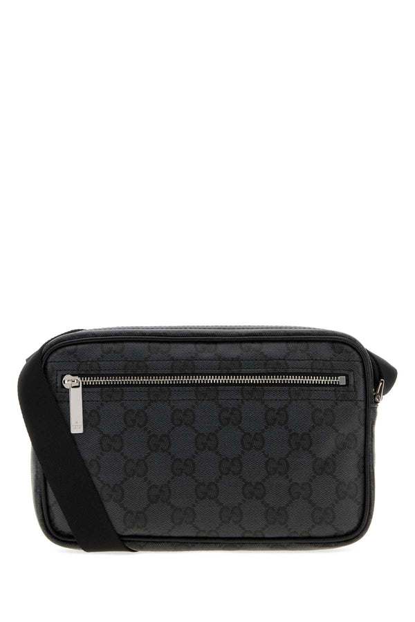 Gucci 45% Cotton crossbody bag in black