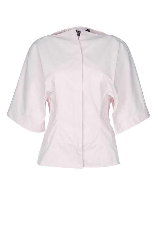 Jacquemus Chemise 100% cotton shirt in pink