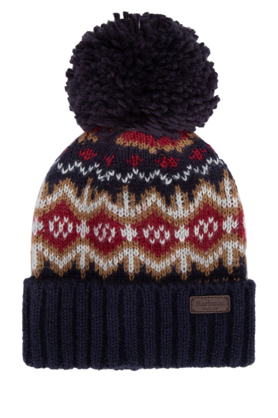 Barbour Kids Swinton Wool knit beanie in navy