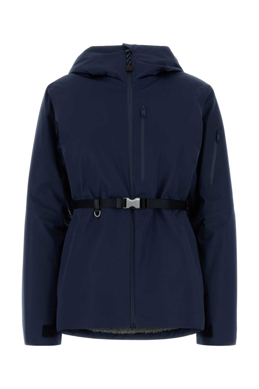 Prada Exterior: 65% Recycled polyester down jacket in navy