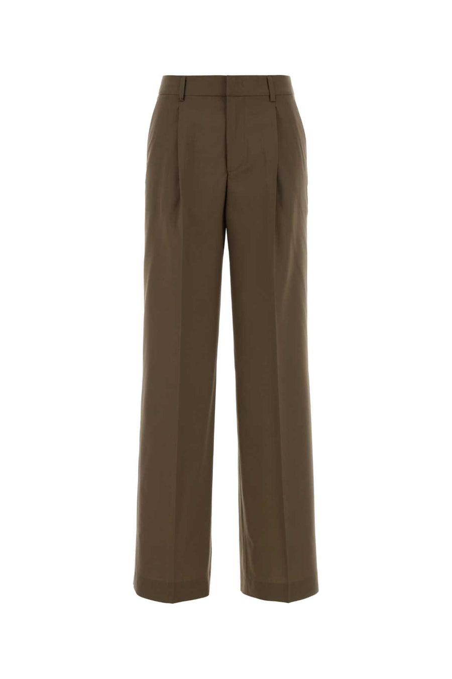 Pt Torino Lola 100% Virgin wool trousers in brown