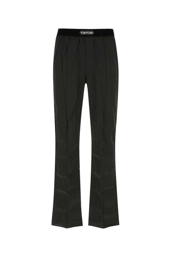 Tom Ford Pants 93% Silk trouser in black