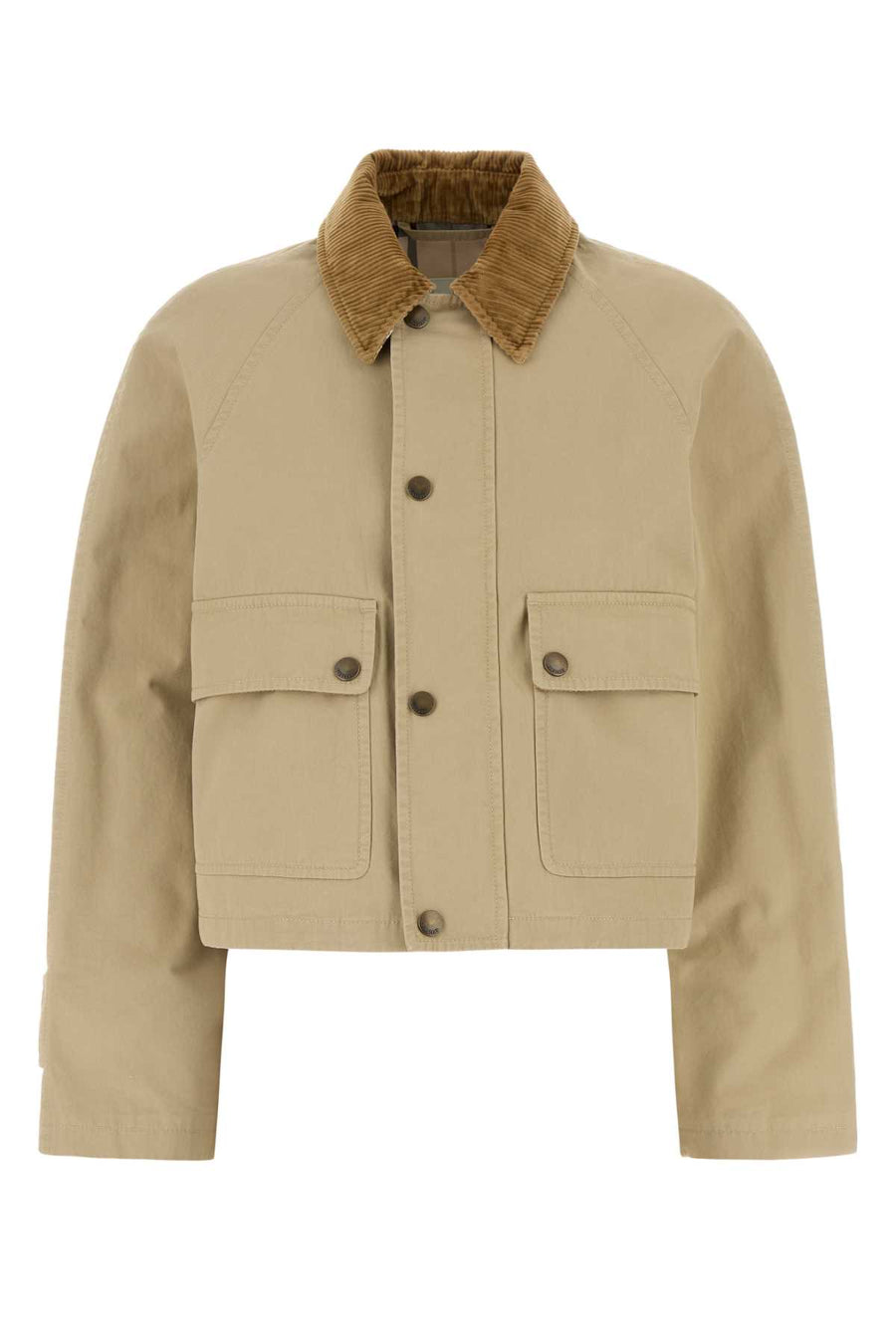 Burberry Exterior: 100% Cotton jacket in beige