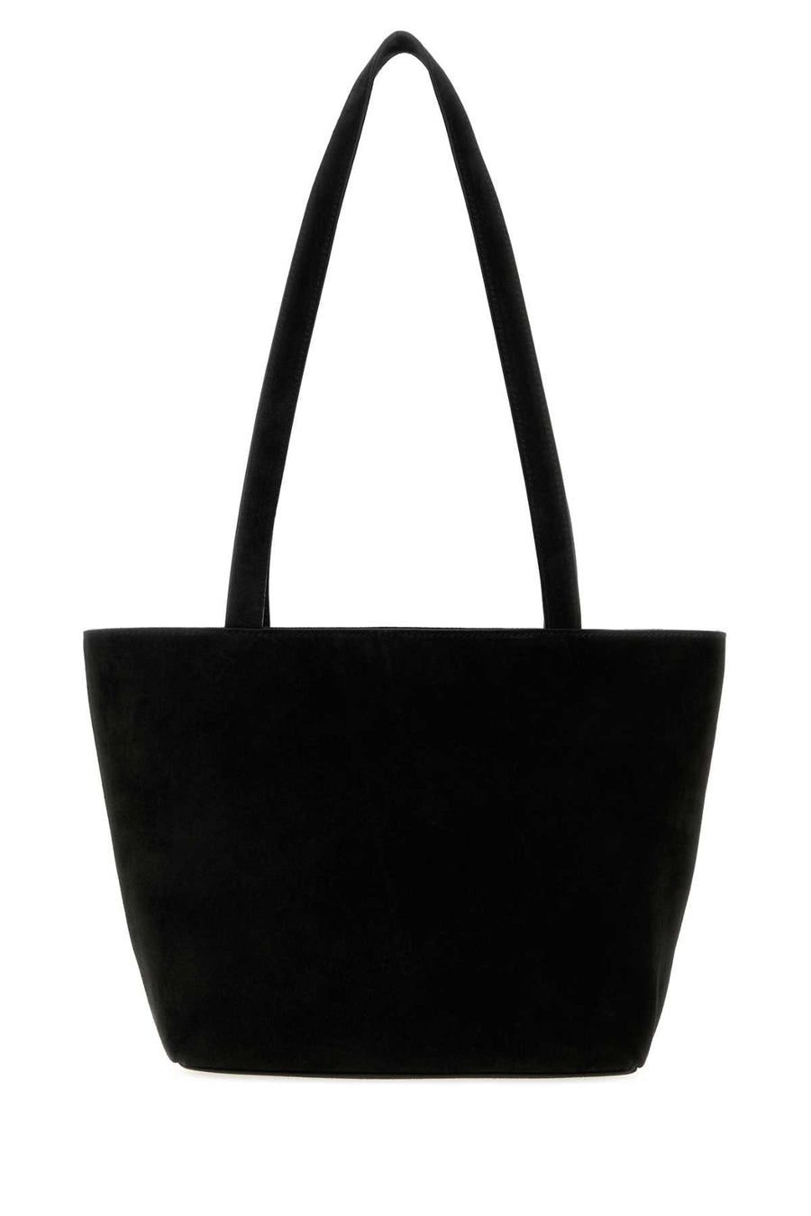 Black Suede Parker Shoulder Bag Blackans Borse A Mano
