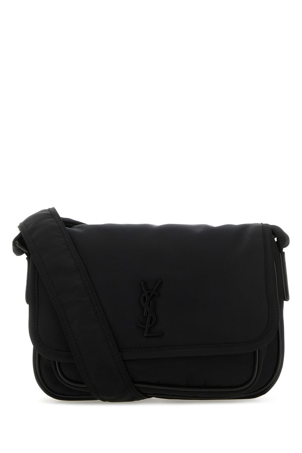 Saint Laurent Niki 100% Leather shoulder bag in black