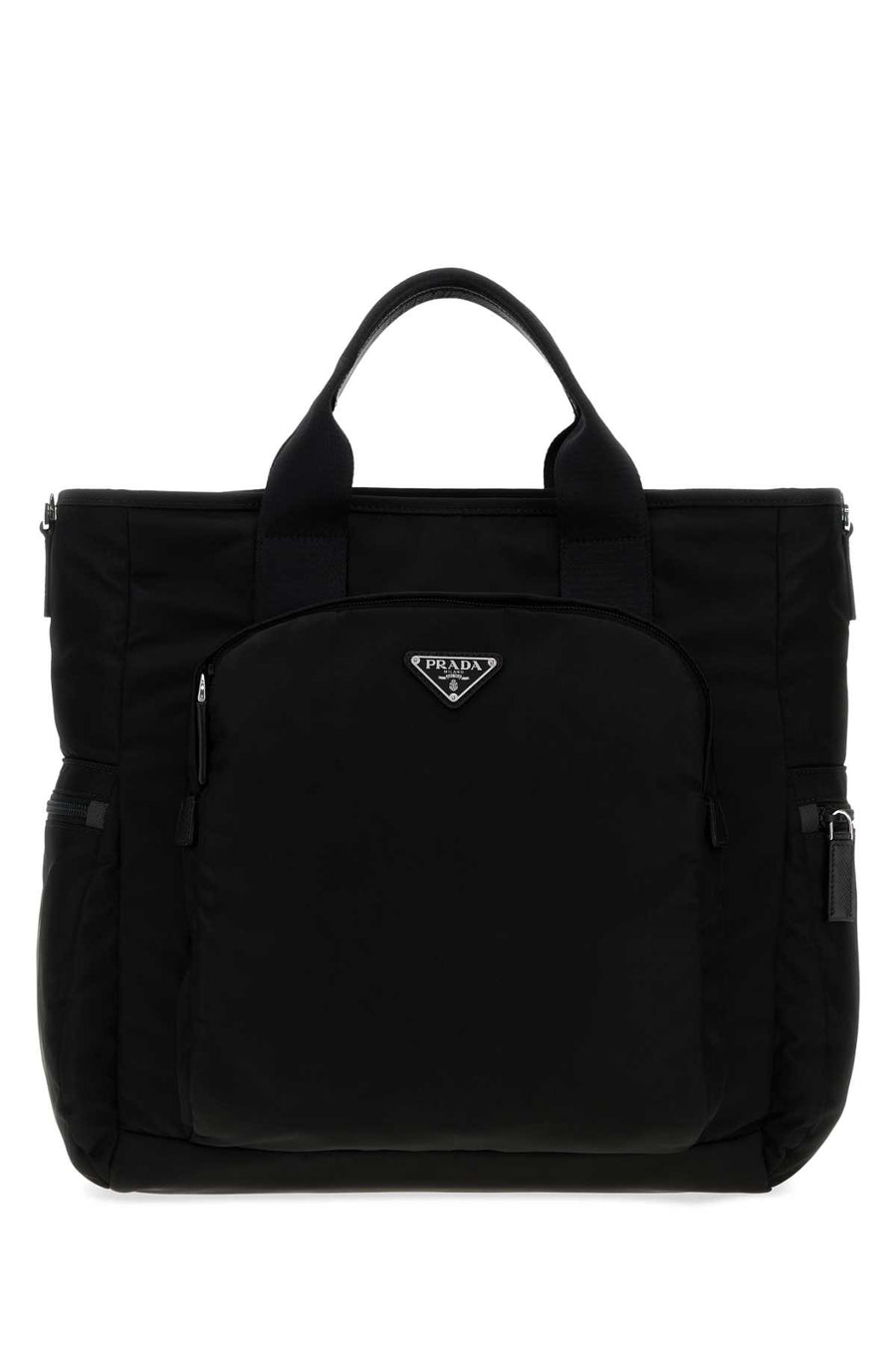 Prada 100% Fabric exterior tote bag in black