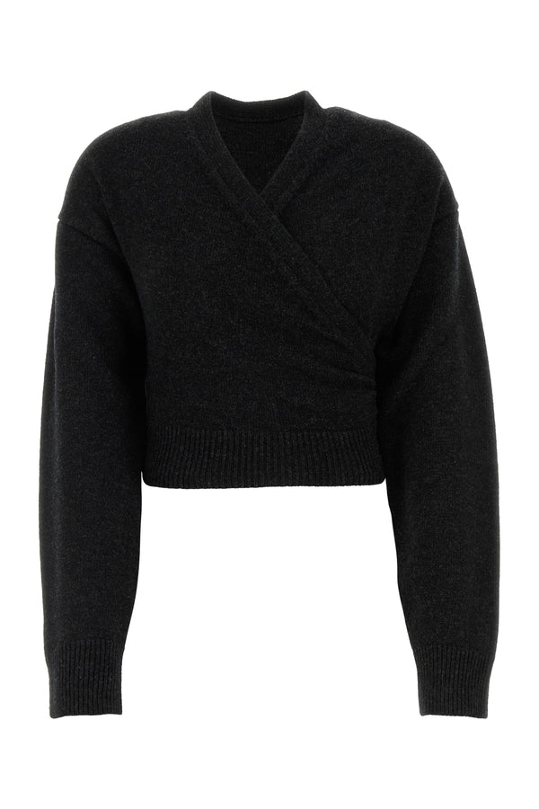 Balenciaga Virgin wool 100% sweater in gray