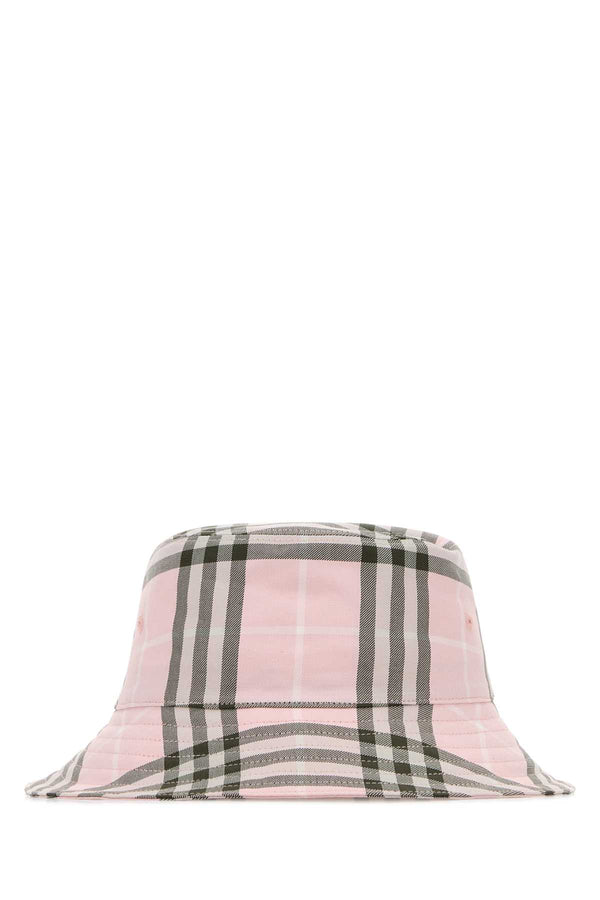 Burberry Classic Exterior: 100% Cotton; Lining: 100% Cotton bucket hat in pink