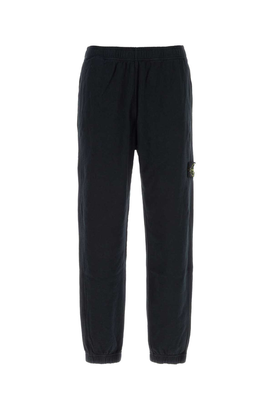 Stone Island Bottoms 100% Cotton joggers in navy