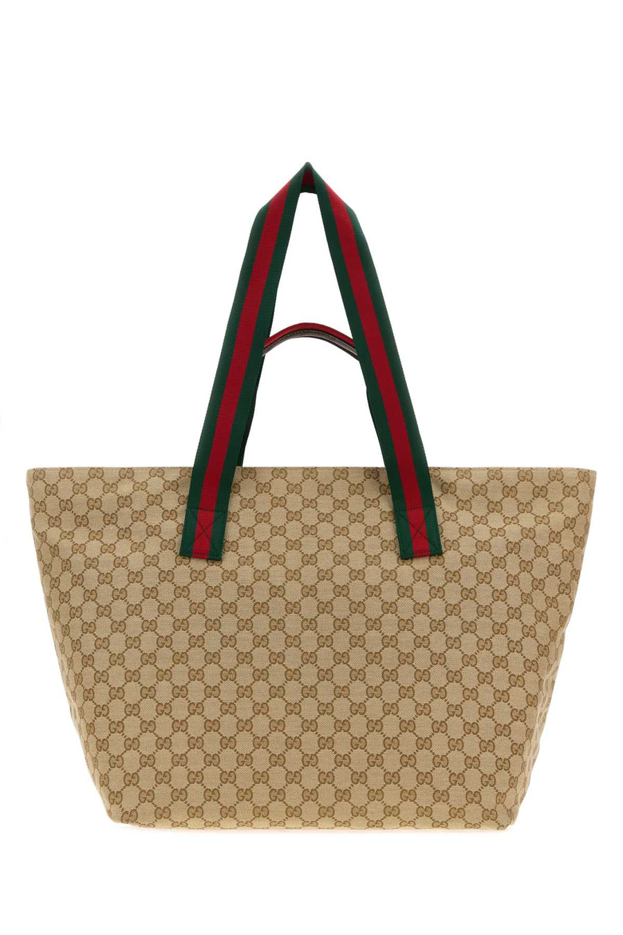 Gucci 52% polyester tote bag in beige
