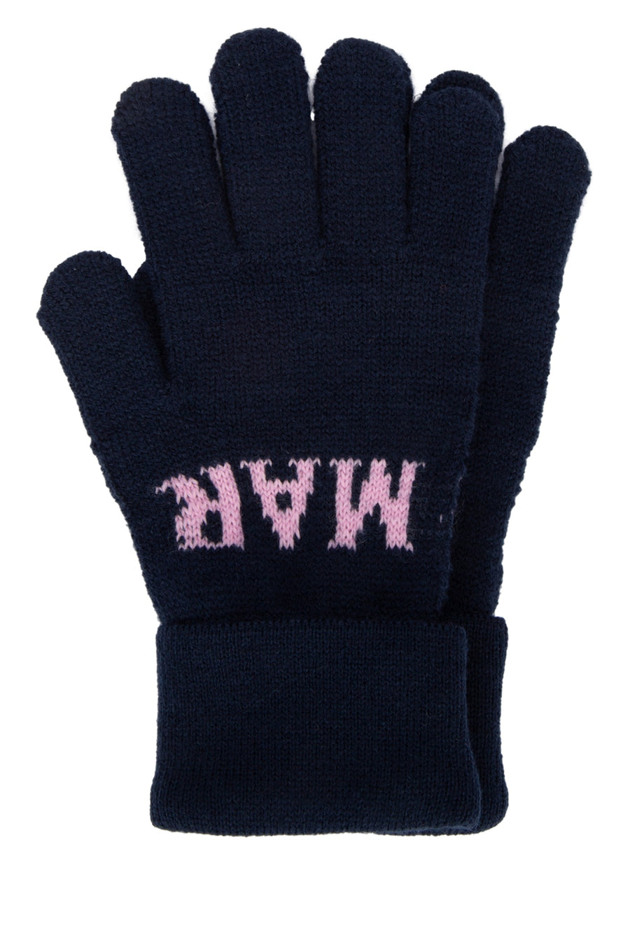 Marni Kids 100% Mixed fibres gloves in navy